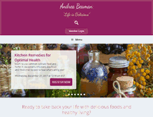 Tablet Screenshot of andreabeaman.com